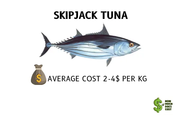 SKIPJACK TUNA cost per kg