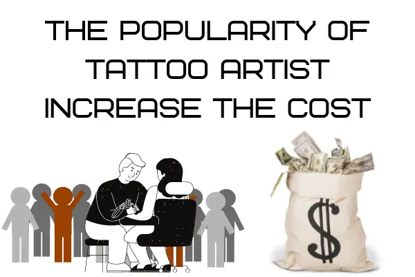 popularity of tatto artist increase moeny