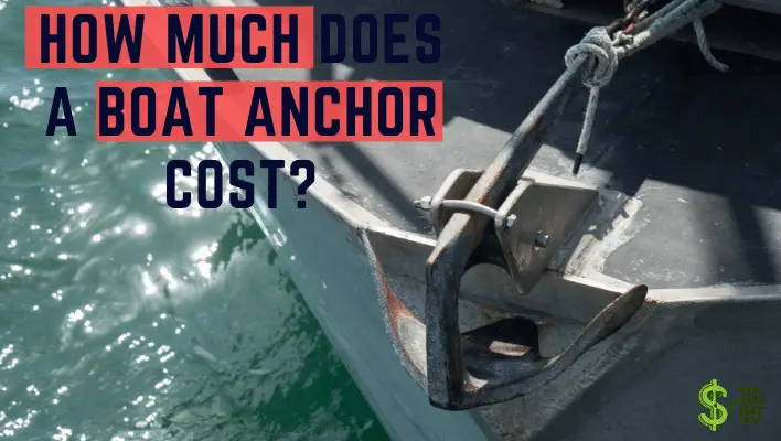 yacht anchor cost