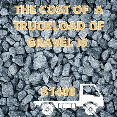 $1400 TRUCKLOAD GRAVEL
