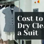 Cost to Dry Clean a Suit